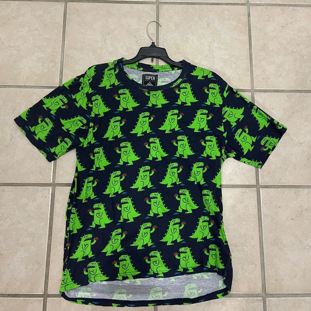 Dinosaur monster shirt hardly worn great condition Size Large